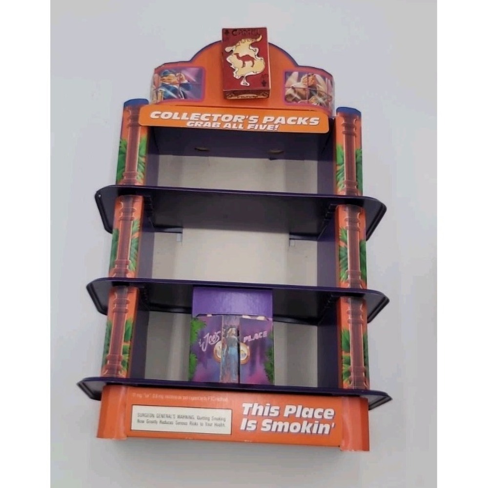 VTG Camel Cigarettes '93-'96JOE CAMEL STORE DISPLAY  Joes Place Cardboard‎ Stand